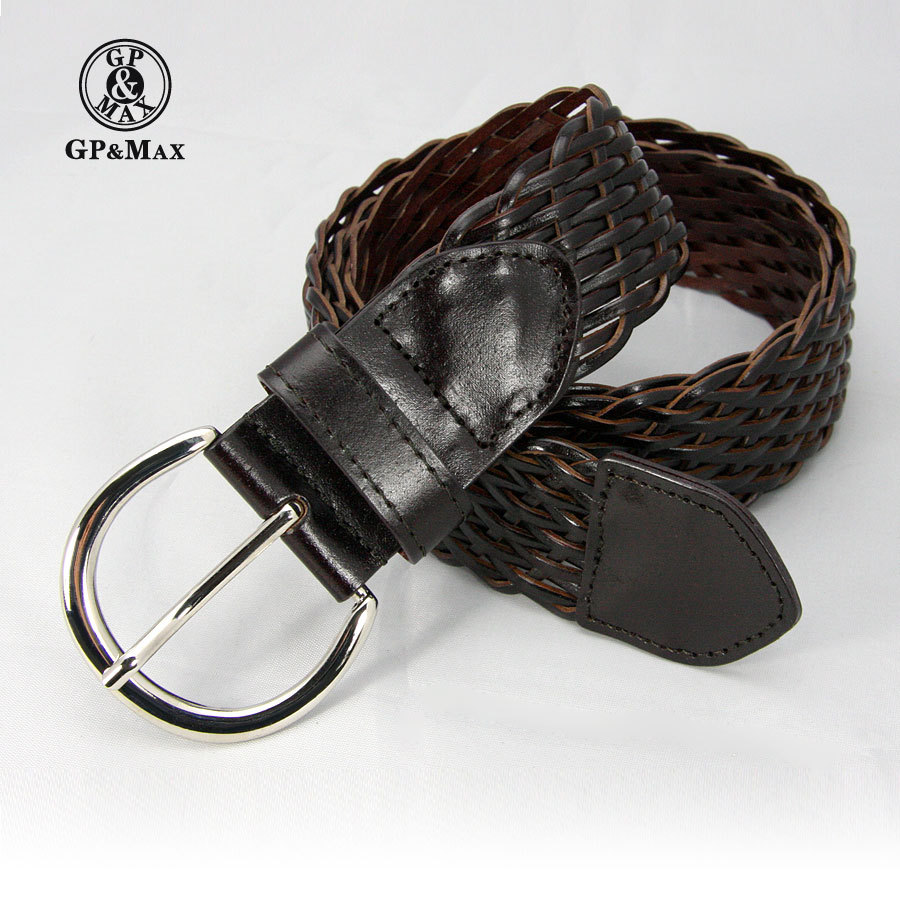 Gp max women's genuine leather strap fashion trend pin buckle
