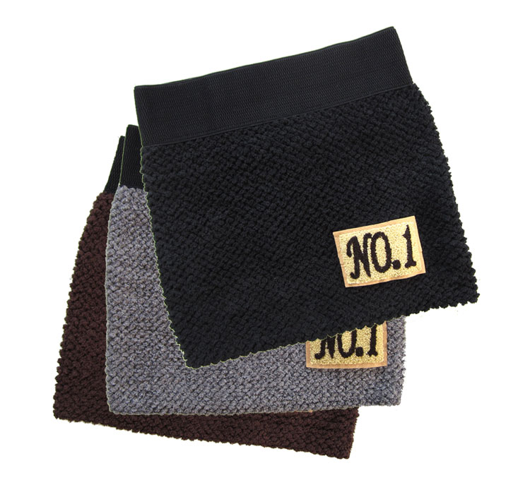 Grey 2 ! elastic excellent knitting wool small bag skirt mini ultra-short slim hip skirt 926 no1 Leather fashion