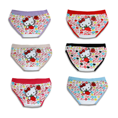 gril  Child panties  cartoon shorts 100% cotton free shipping 10pcs/lot wholesale
