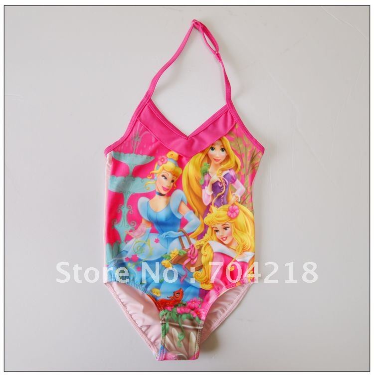 GS18- 5pcs/lot  kids' swimsuit girls' swimwear Girl's swimwear beach wear bathing suit  children swimming wear
