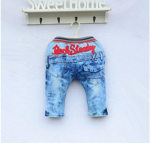 Guaranteed 100% top quality baby fashion jeans wholesale 5pcs/lot children jeans for 2013 summer wear