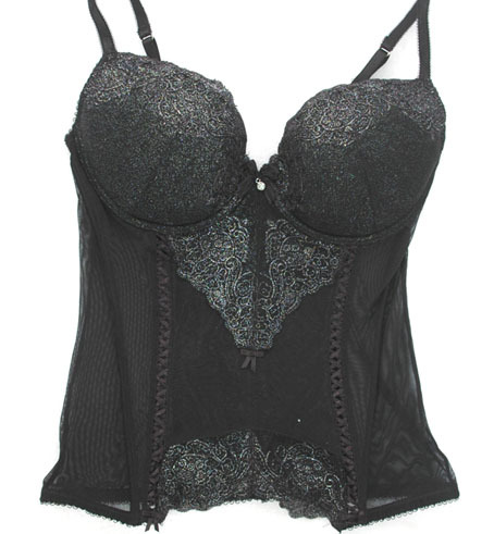 H&m black tight shapewear shaper abdomen drawing l
