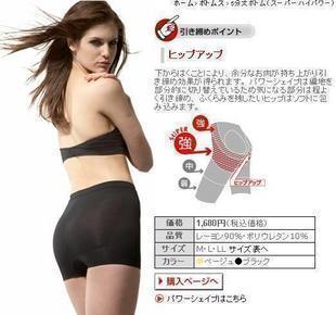 H061 beauty care fat burning body shaping seamless butt-lifting safety pants