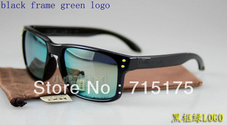H07  black frame blue  logo HOLBROOK sunglasses men women ok sunglasses polaroid glasses polarized sport sunglasses
