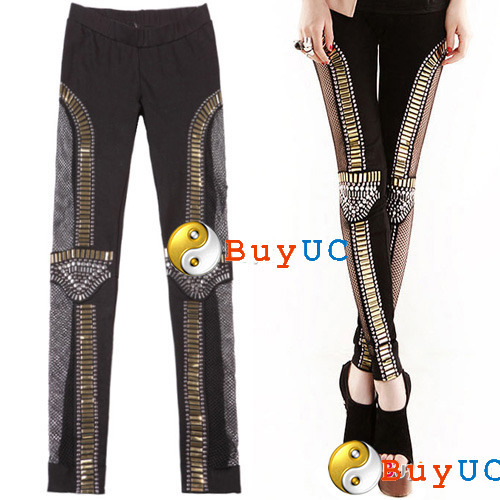 Halloween Costume Women Sexy Skull Skeletons Leggings Stocking Tights Punk Bone