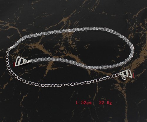 Handmad Bra Strap!BR0010!Free Shipping!6Pairs/Lot!Crystal Color!Fashion Brass Metal Chain Diamond Crystal Beaded Bra Accessories