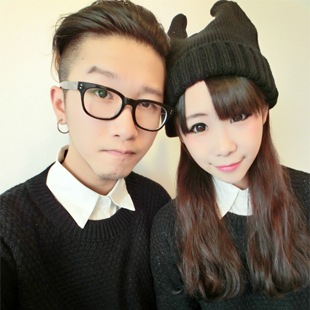Handmade knitted devil horn cap autumn and winter knitted hat cat ears cap 2012 new arrival