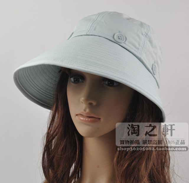 Hat anti-uv hat sunbonnet dual cycling cap large outdoor cap women's summer