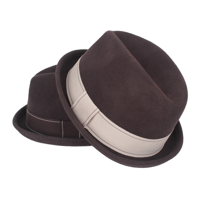 Hat fashion vintage woolen fedoras knolls jazz hat casual lovers cap