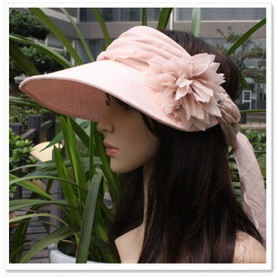 Hat female summer sunbonnet female sun hat beach cap big along the cap hat female spring and autumn