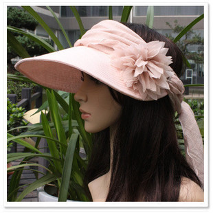 Hat female summer sunbonnet spring and autumn female sun hat beach cap big along the cap sun hat