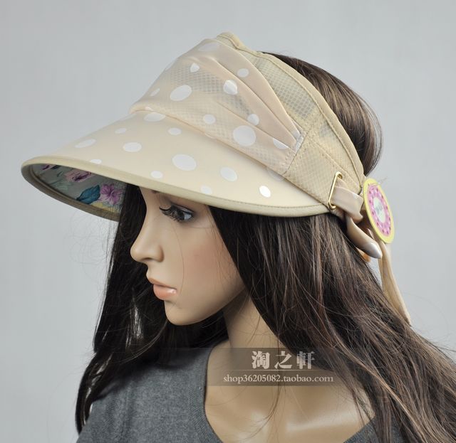Hat female summer sunbonnet spring and autumn female sun hat beach cap big along the cap sun hat cycling cap