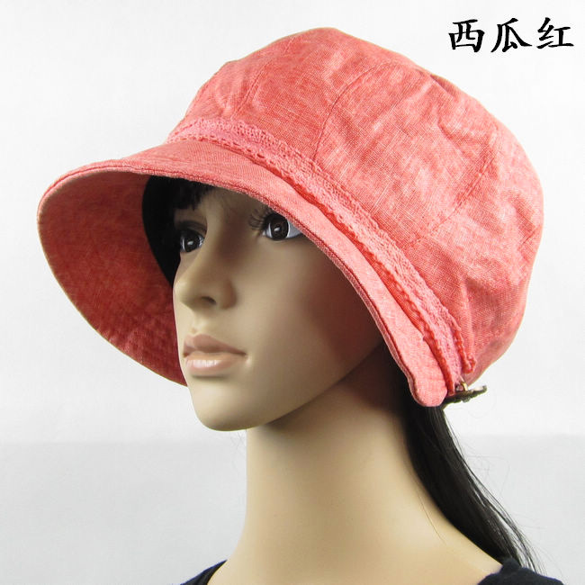 Hat female summer sunbonnet spring and summer female anti-uv sun hat
