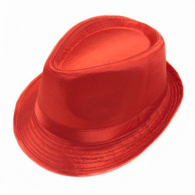 Hat mercerizing cotton 100% fedoras jazz hat performance cap stage
