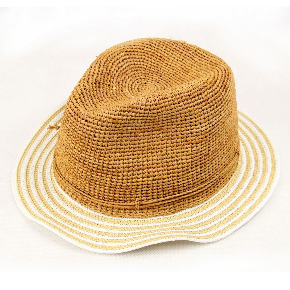 Hat quality Women summer sunbonnet large brim hat strawhat jazz hat