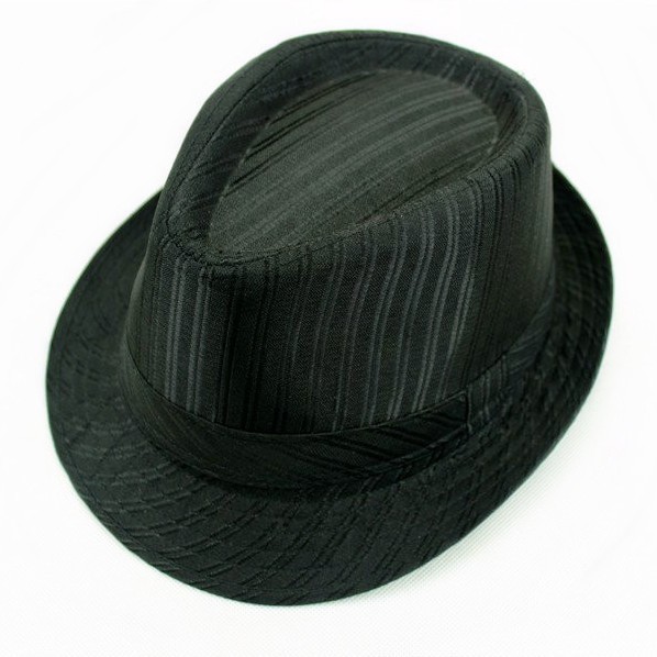 Hat summer fedoras stripe 100% mercerizing cotton jazz hat casual hat performance cap