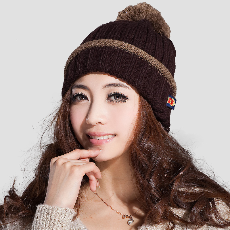 Hat yarn female winter earmuffs winter hat female hat female autumn and winter fashion