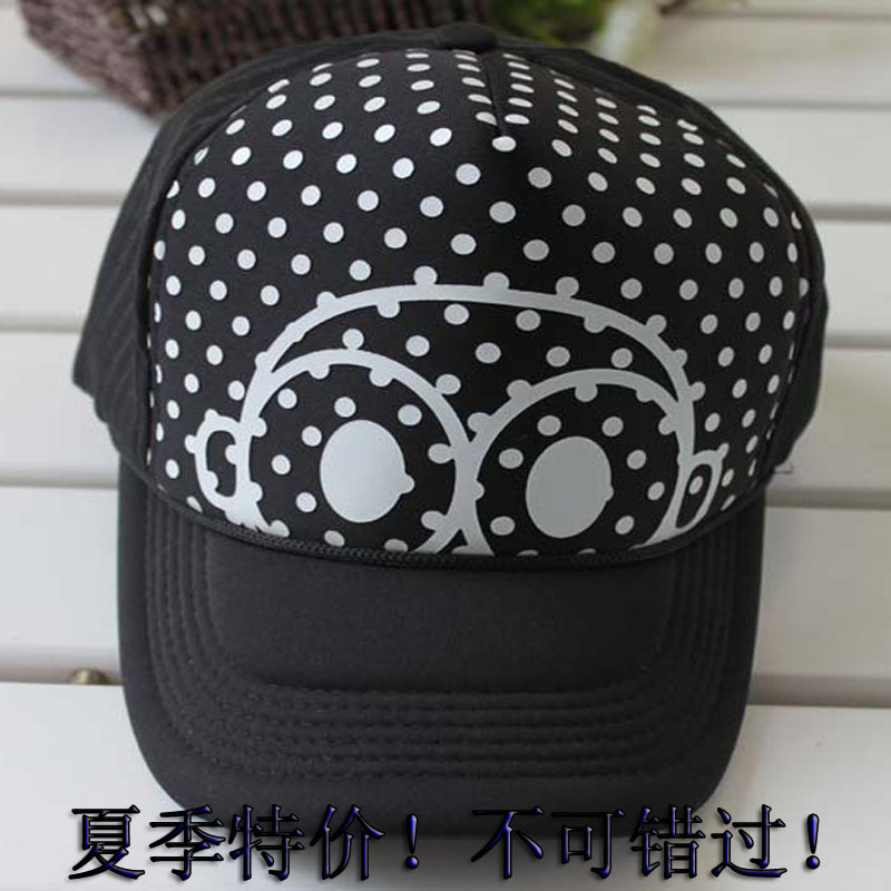 Head portrait mesh cap male women's truck cap truck cap sunbonnet summer lovers hat