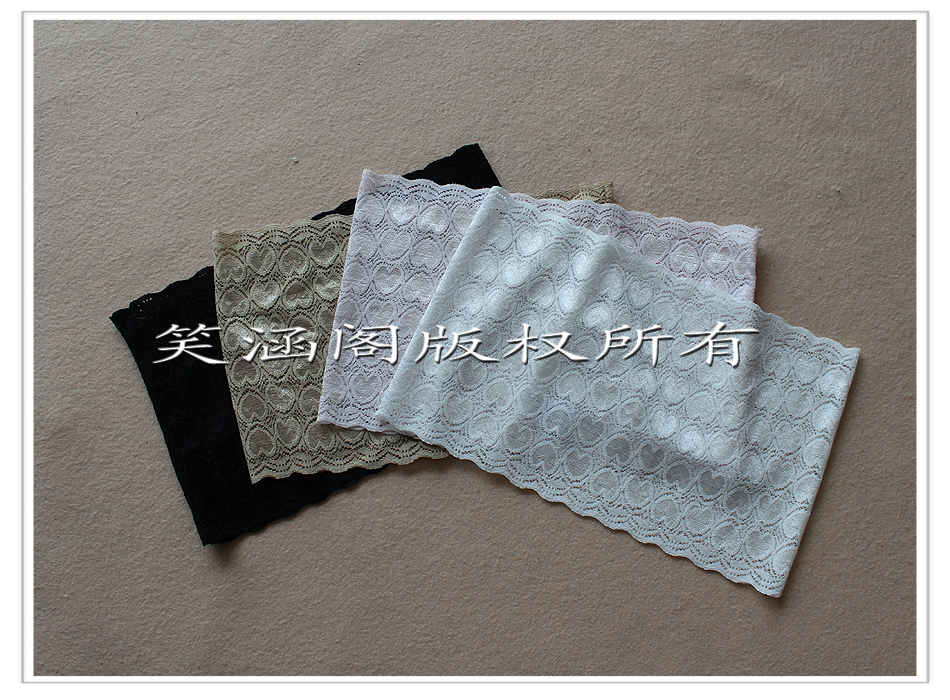 Heart elastic comfortable lace tube top 4 m8888