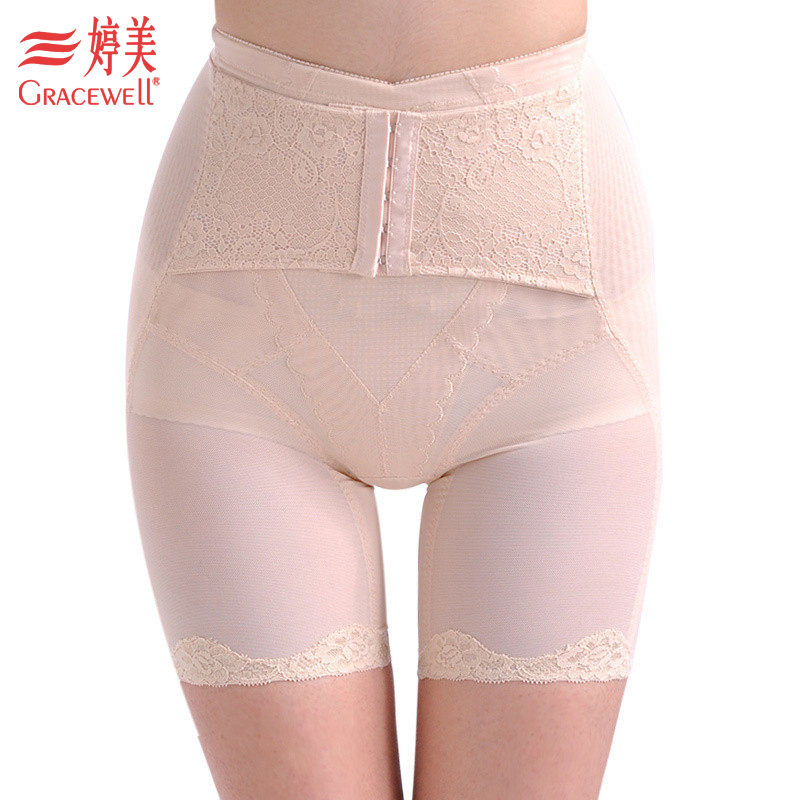 Heavy duty abdomen drawing antibiotic butt-lifting body shaping pants