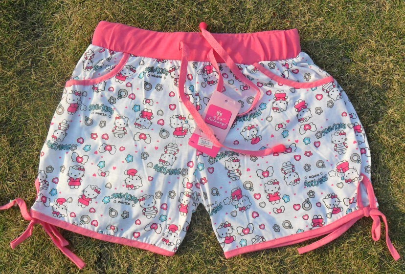 Hello Kitty Summer Shorts pants Beach Tennis Shorts One size fits all, cotton/free shipping