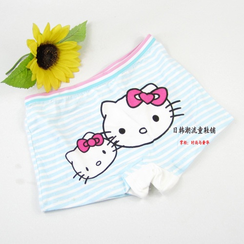 Hellokitty child cotton panties small panties