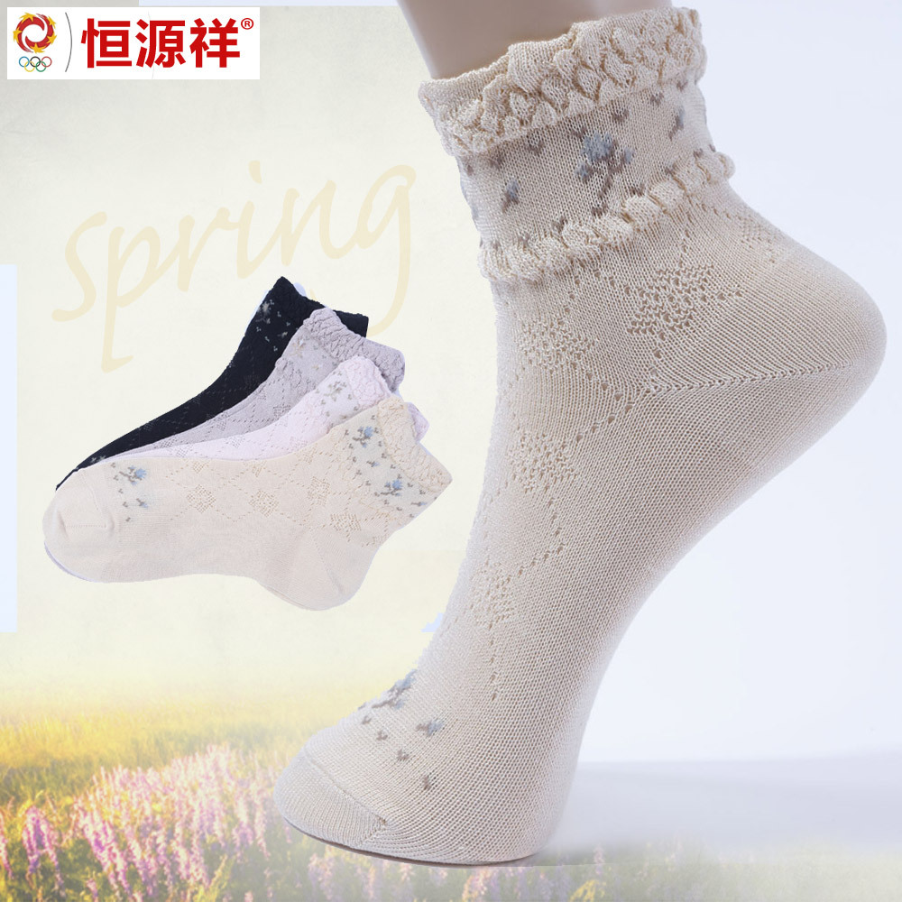 HENG YUAN XIANG silk socks mulberry silk socks sock summer thin quality postpartum maternity socks