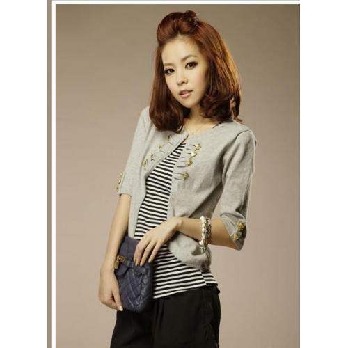 HH-33545#Size-M Small coat-Grey