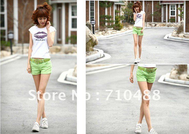 Hifu , women summer Korean candy, summer, the spring of 2012,pants, short