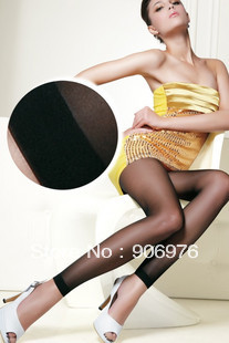 High Cotton Stockings Thinner 2 Colors Black,complexion Pantyhose, silk stockings sexy free shipping