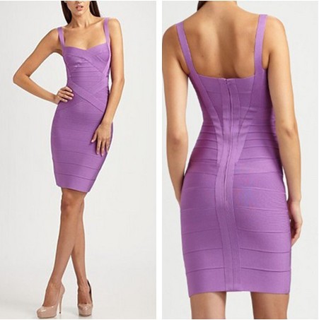 High Fashion Sexy Purple Summer Dress 2013