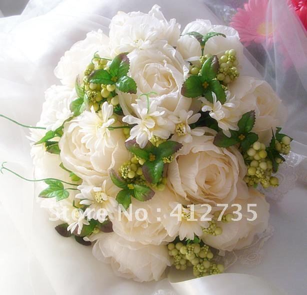 High-grade simulation big Peony bridal bouquet,Photography Props/Simulation Flower,Decorative flowers with  ribbons