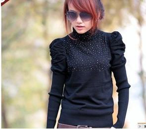 High-necked sweater 8 color free shipping whole sale women clothing