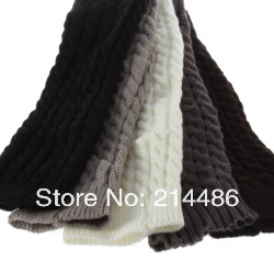 High Quailty 5 Colors  Winter Fashion Women Knit Crochet  Leg Warmers Legging free shipping