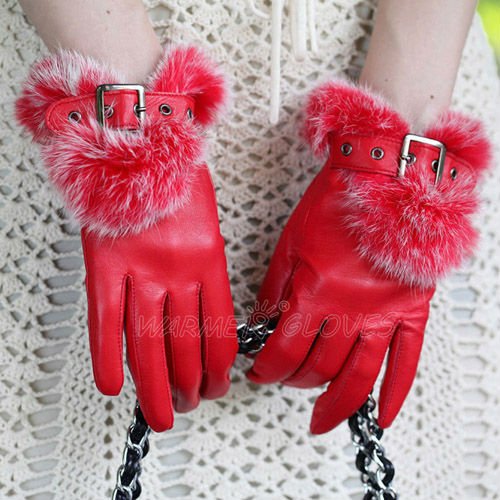 High quality 2012 NEW style ladies leather gloves