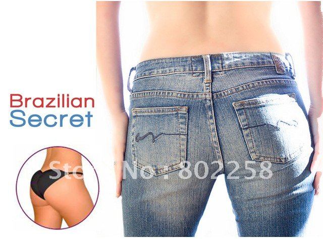 High Quality Brazilian Secret Sexy Lingerier Underwear Padded Panty-Lift&Shape Your Buttocks 100pcs