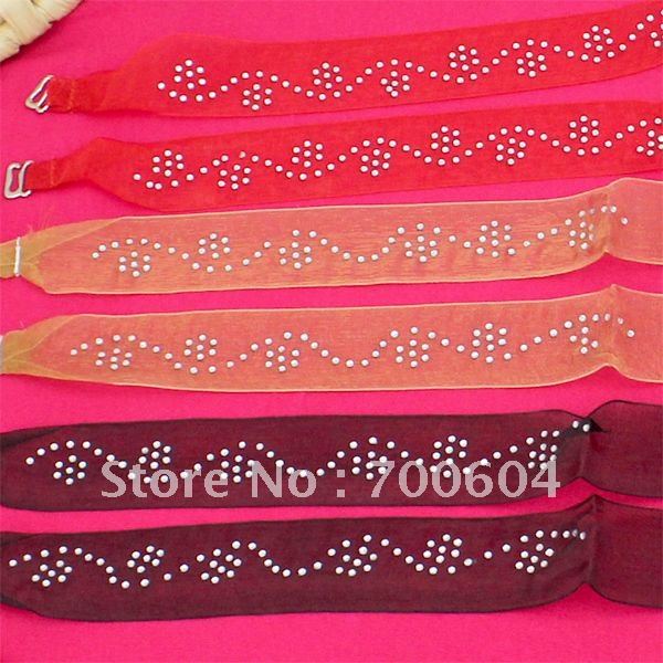 High quality charm anti-bacterial adjustable leopard underwear baldric sexy bra strap accessories,original factory supply