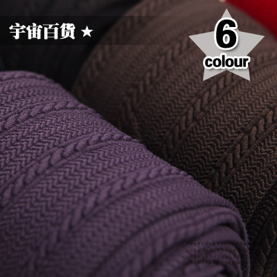 High quality exquisite vertical stripes pattern velvet pantyhose 6