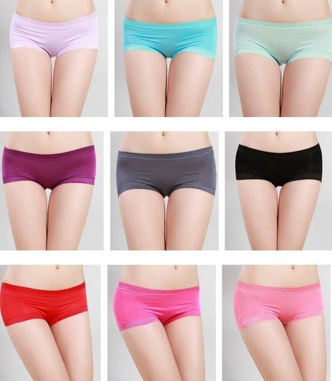 High Quality+Free shipping Women's Underwear Boxers Briefs Women's Cotton Underwear Boxer Shorts Mix Order