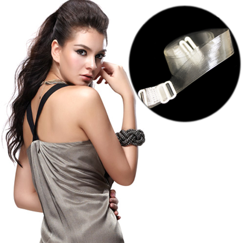 High quality invisible transparent shoulder strap underwear invisible