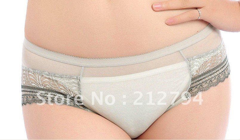 High quality ladies underwear fashion Bud silk sexy briefs