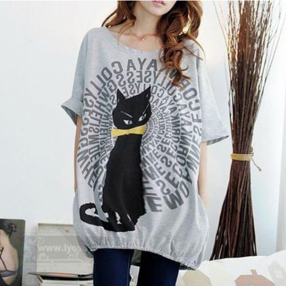 High quality Maternity clothing summer batwing shirt loose maternity top maternity plus size maternity short-sleeve t-shirt