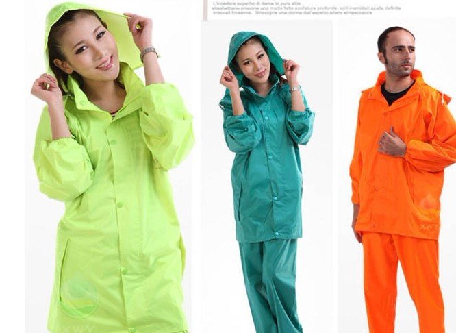 high quality Men and Women Ride Rain Pants Raincoat Suit for Electrombile and Motorcycle