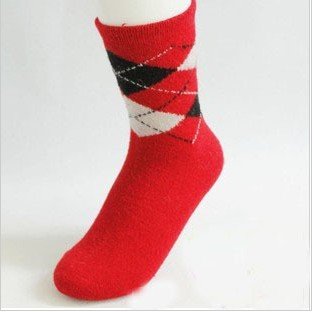 High Quality Ms. rabbit wool socks winter thick warm socks socks wholesale manufacturers four diamond-shaped