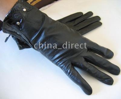 High quality new Leather Gloves skin gloves LEATHER GLOVES Womens 25pairs/lot New Design