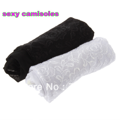 High Quality New Sexy Lace Black/White Stretch Boob Tube Top Bandeau Bra Brand New