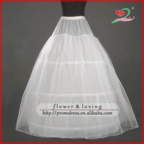 high quality one tulle three hoops wedding petticoats crinolines CP-1