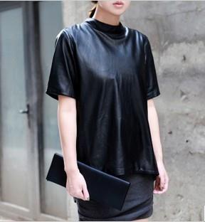 High quality reversible 2012 2ways ce e elegant leather clothing