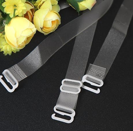 High quality scrub transparent shoulder strap invisible tape width 1