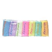 High-quality solid color cotton socks Ms. socks 7 pairs/ bag